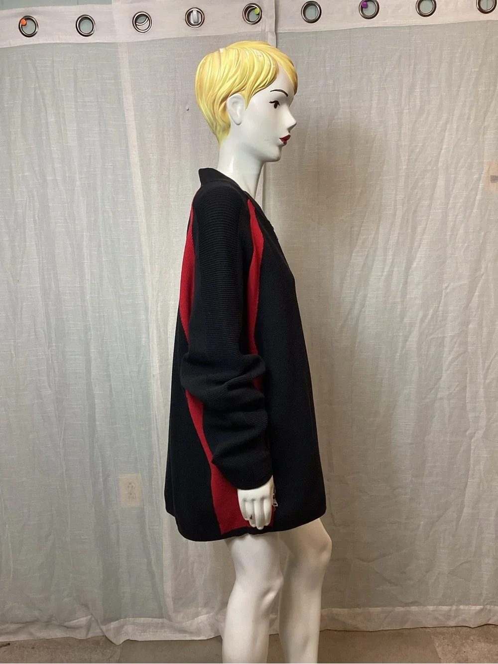 Nike Air Jordan Sportswear Tech Knit “Bred” Full-Zip sweater Jacket, Size: 2XL